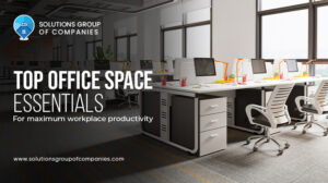 Top office space essentials for maximum workplace productivity.
